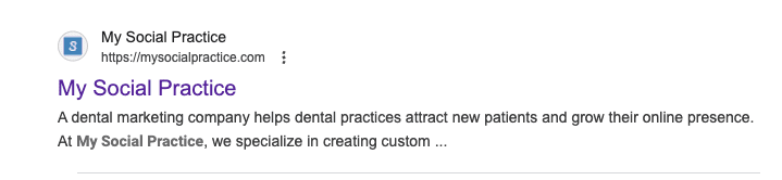My Social Practice - Social Media Marketing for Dental & Dental Specialty Practices - Dental SEO Marketing Questions